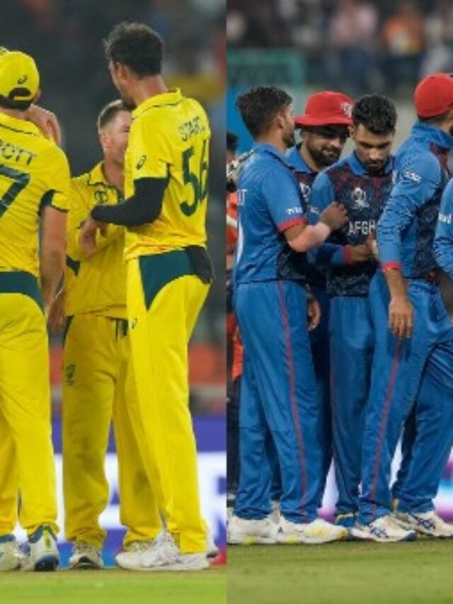 Live Report: Afghanistan vs Australia 2023 Cricket World Cup