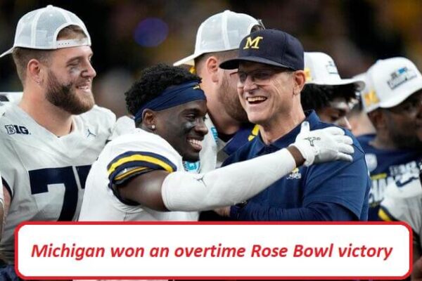 Michigan wins Rose Bowl