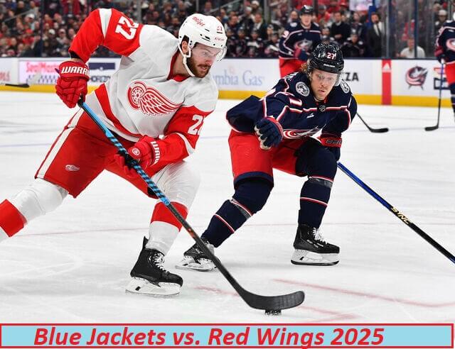 Blue Jackets vs. Red Wings 2025